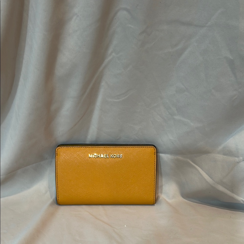 Michael Kors Yellow Wallet